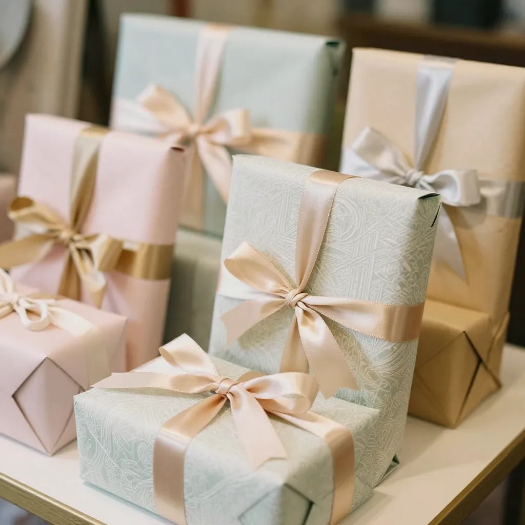 Födelsedagspresent inslagen