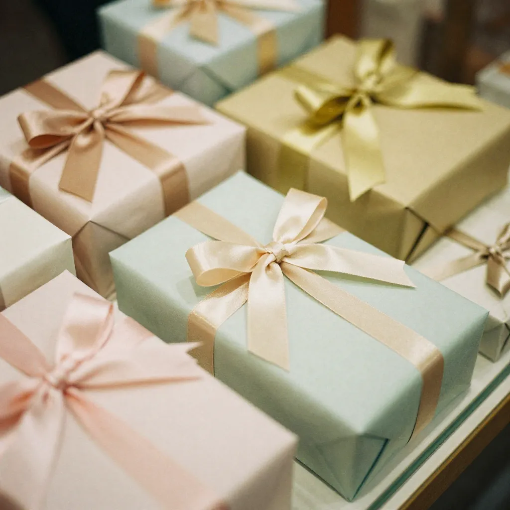 Födelsedagspresent inslagen